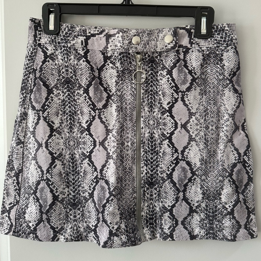 Alterd State Snake Print Skirt